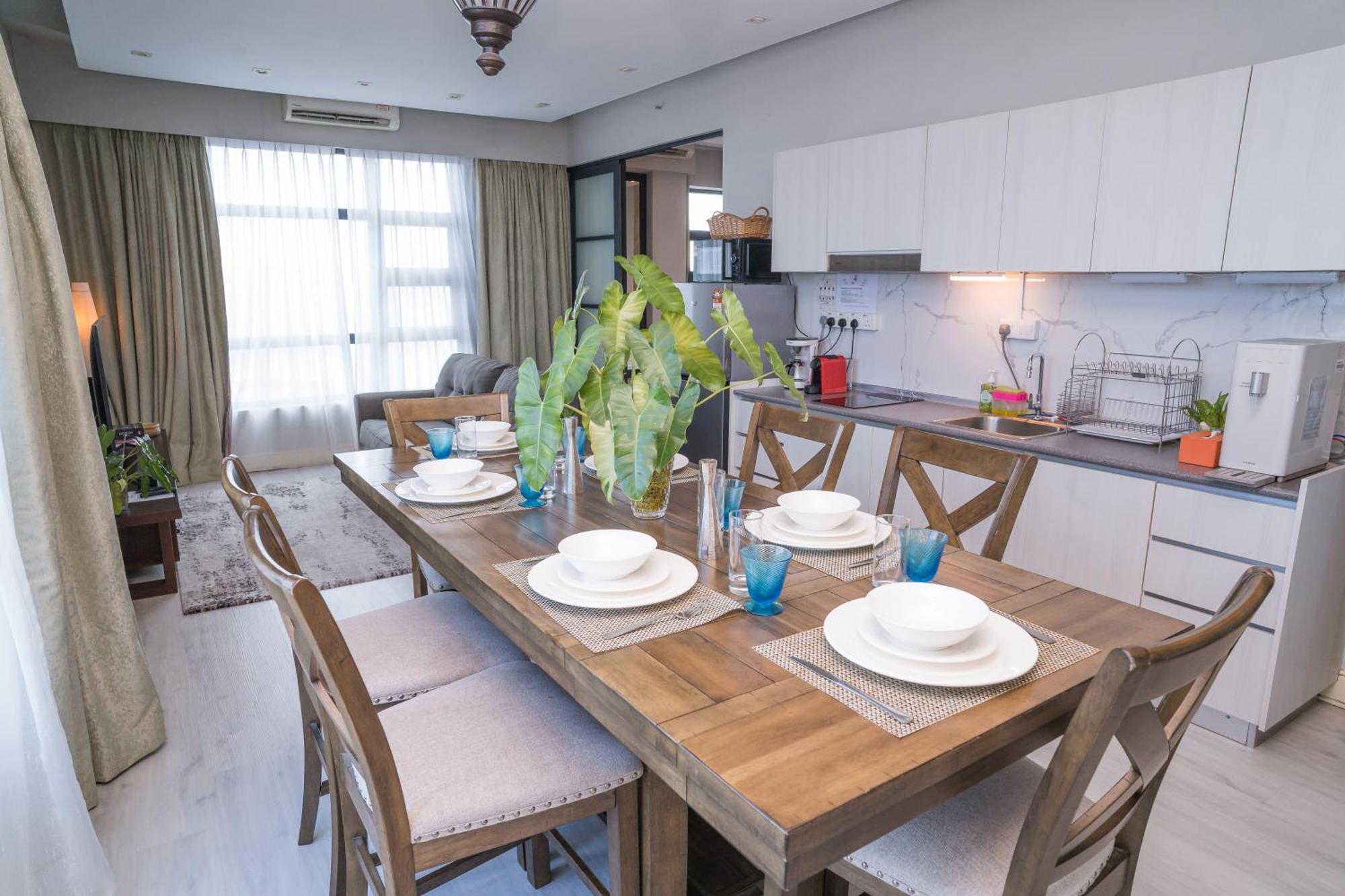 Petronella Suites Apartment @ Jesselton Quay كوتا كينابالو المظهر الخارجي الصورة