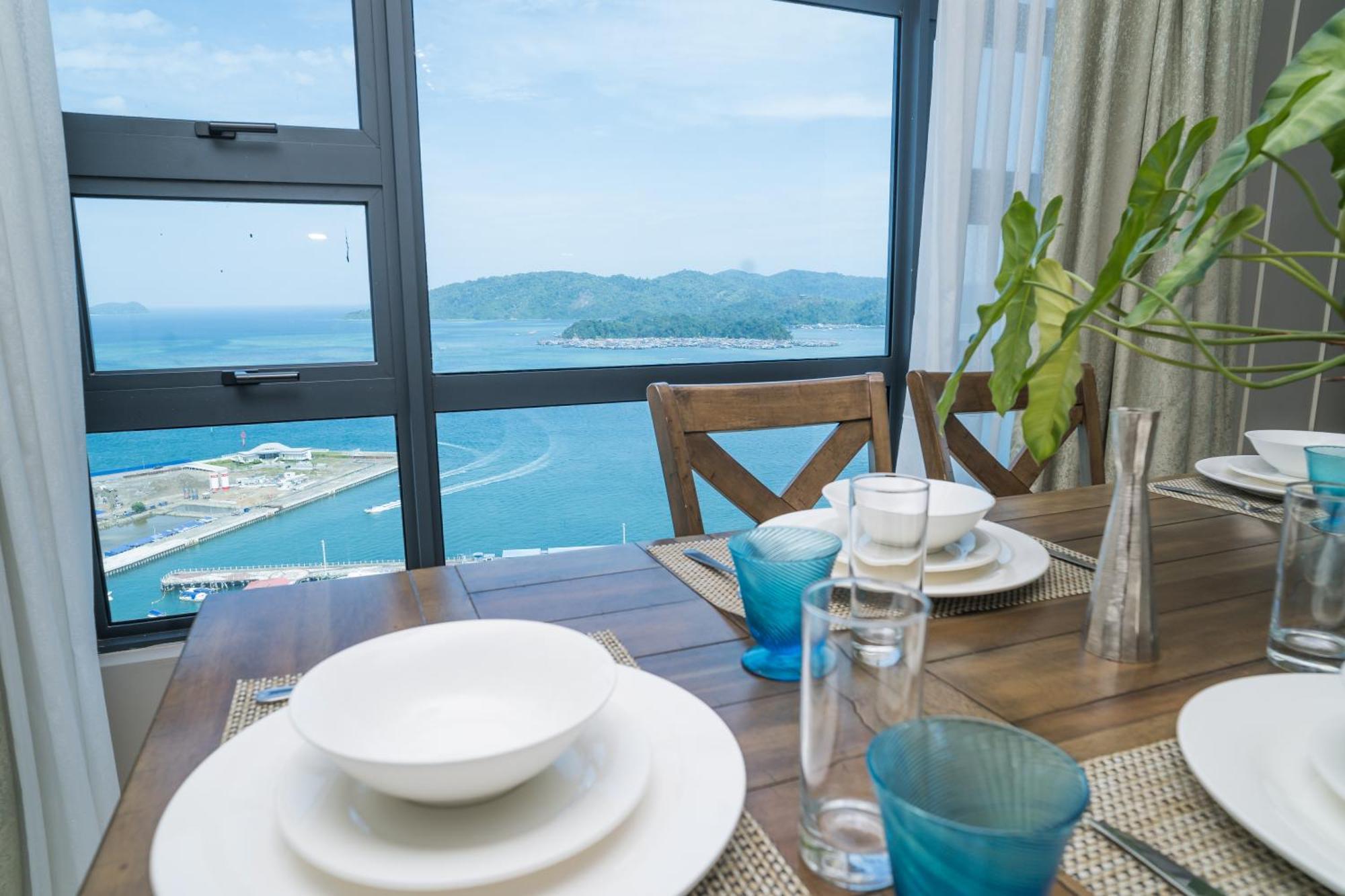 Petronella Suites Apartment @ Jesselton Quay كوتا كينابالو المظهر الخارجي الصورة